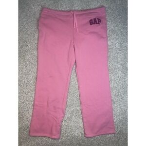 Gap Heritage Wild Orchid Y2K Pink Sweatpants‎ Womens Large Wide Leg